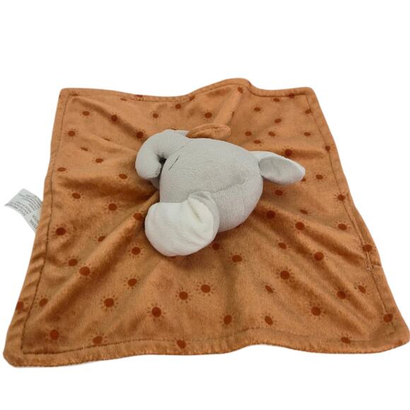 Gerber Modern Moments Elephant Polka Dot Lovey Security Baby Blanket Plush - Picture 4 of 7